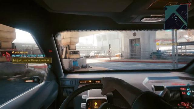 Cyberpunk 2077 - Mahir Supron FS3 vehicle showcase смотреть онлайн