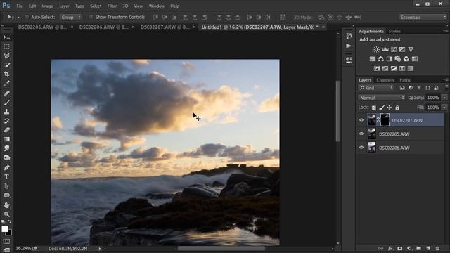 Landscape Photo Editing Session: Luminosity Masks Blending Workflow смотреть онлайн