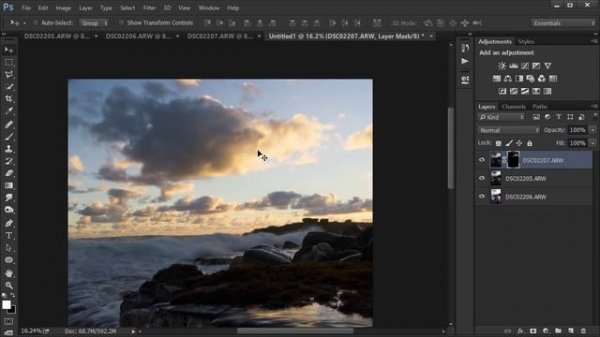 Landscape Photo Editing Session: Luminosity Masks Blending Workflow