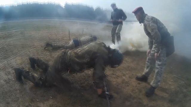 ДЕНЬ СДАЧИ НА КРАПОВЫЙ БЕРЕТ 2021.Полоса препятствий на сдаче. смотреть онлайн