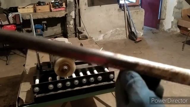 Станок для удаления ржавчины с труб, своими руками. смотреть онлайн