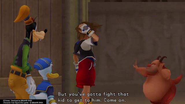 Kingdom Hearts Final Mix (PS4) Cutscene #159 Hades bargains with Cloud смотреть онлайн