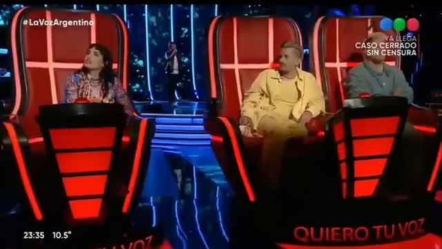 Gaston Recalde canta ~el mar de Abel Pintos~ en la voz audiciones 2022 смотреть онлайн