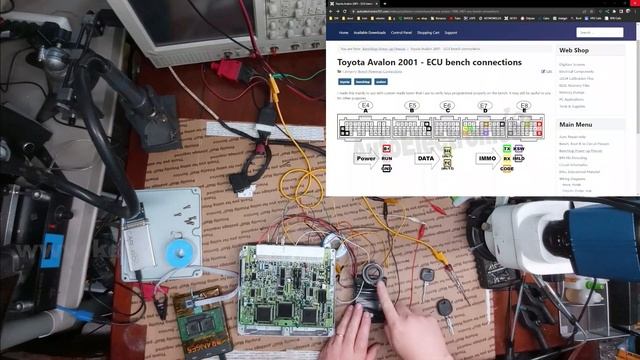 Programming virgin EEPROM Memory in Toyota ECU for Immobilizer Master Key Programming: All Keys Los смотреть онлайн