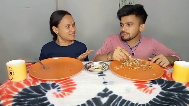 Egg Chowmien Eating Challenge || Homemade Chowmien Recipe || 🍝🍝 смотреть онлайн