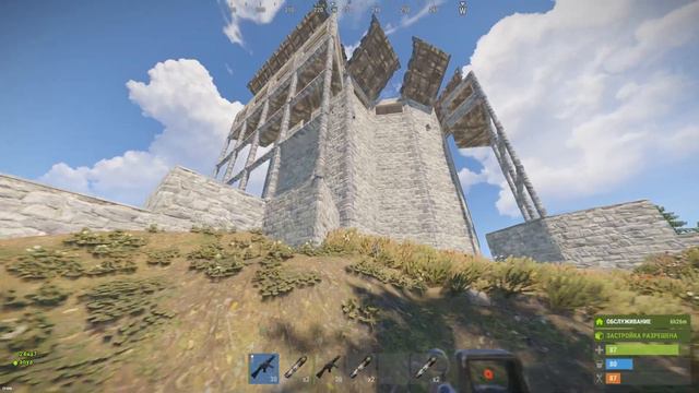 Дают - бери, бьют - беги! Выживание в Раст Rust смотреть онлайн