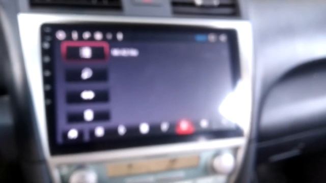 Toyota Camry 40 штатная автомагнитола Android смотреть онлайн