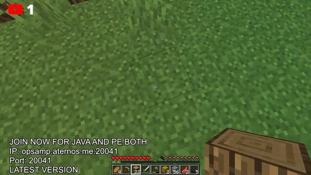 Playing minecraft live join now its for crackd and made for java and pe смотреть онлайн