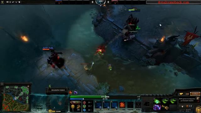 Игра на деньги 1х1 (Shadow Fiend) - Dota2Comeback.com смотреть онлайн