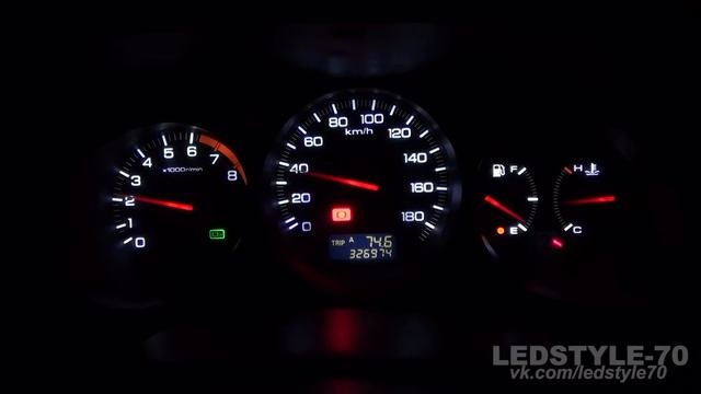 Пересвет Honda Accord 6 (+VTEC индикация цветом тахометра) смотреть онлайн