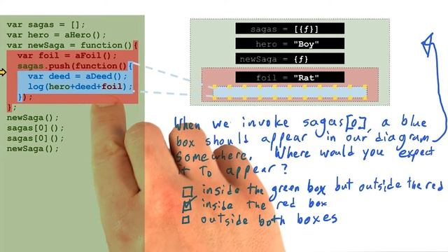 Predicting Execution Contexts - Object-Oriented JavaScript смотреть онлайн