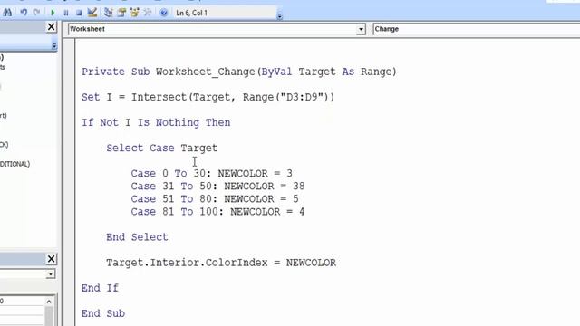 Excel VBA | Conditional Formatting With VBA Code | Change Color Using VBA Code смотреть онлайн