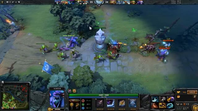 Dota 2 on Intel Core i7-4710HQ - Nvidia GTX850m MAX Settings смотреть онлайн
