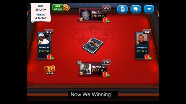 Play Spades Plus is Fun! смотреть онлайн