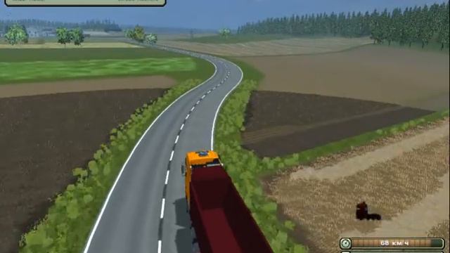Сканиа с полуприцепом Farming Simulator 2013 смотреть онлайн