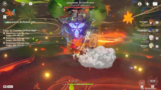 C0 Childe International and C0 Yelan Taser - Genshin Impact 3.3 - Spiral Abyss Floor 12 (9★) смотреть онлайн