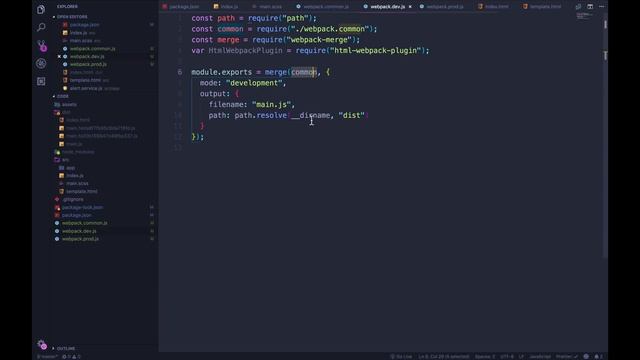 Learn Webpack Pt. 7: Splitting Dev & Production смотреть онлайн
