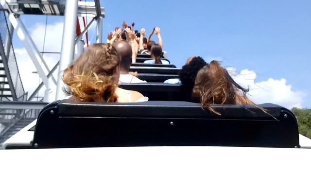 Steel Force Back Row (HD POV) Dorney Park смотреть онлайн