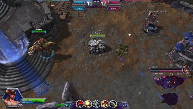 Heroes of the Storm - Sgt. Hammer - Siege Build (Gameplay) смотреть онлайн