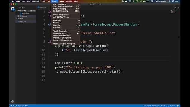 Writing a Python HTTP Server with Tornado (Explained with 4 Examples) смотреть онлайн