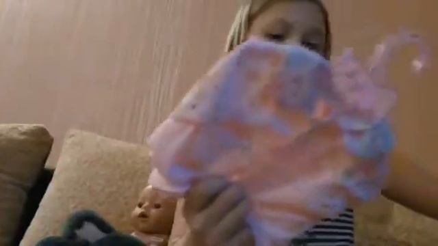 Новое платье для куклы Baby Born (Беби Бон) смотреть онлайн