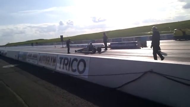 Hazard drag racing - Adams sixth License run in a Junior Dragster смотреть онлайн