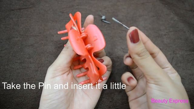 How To Fix A Detached Hair Clip Spring | Beauty Express