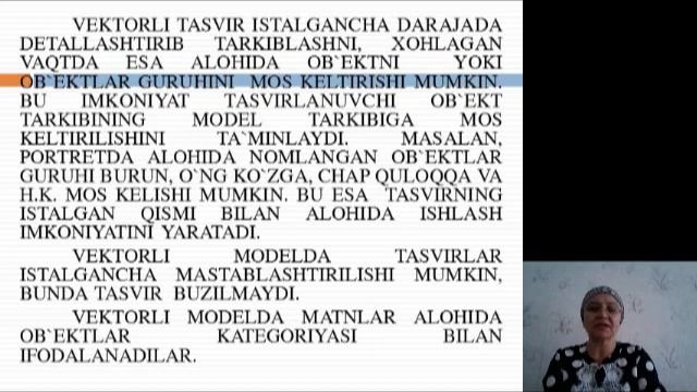 Kompyuter Grafikasi Turlari Rastrli, Vektorli Va Fraktal Grafika Tushunchalari Tasvirlarni Arxivlas