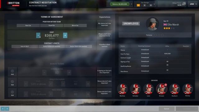 Motorsport Manager - Endurance Series DLC - S1 Off Season & S2 Pre Season - Britton Motorsport смотреть онлайн