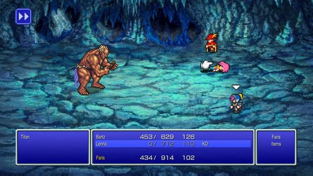 Final Fantasy V (Pixel Remaster) - Titan смотреть онлайн
