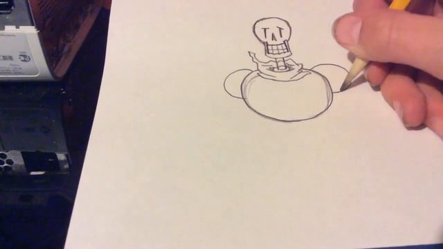 How to draw papyrus (undertale) смотреть онлайн