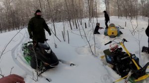 Битва бюджетных снегоходов! Irbis Tungus 600L, Irbis SF150L, Wels 200RS, AMS Venture