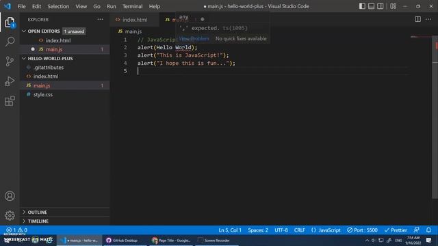 02 Hello World Plus - Developer Console смотреть онлайн