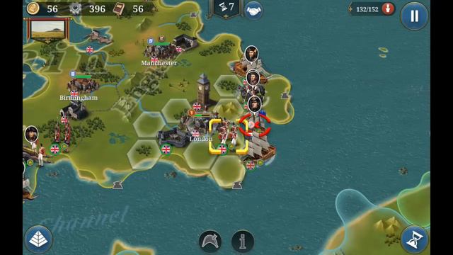 Британский десант в действии. Контролируем море - #1. European war 6 (conquest) смотреть онлайн