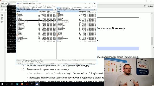 Cisco курсы по кибербезопасности: применение стеганографии для защиты данных смотреть онлайн