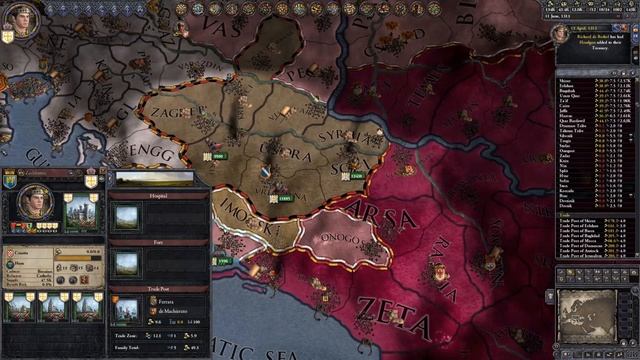 Crusader Kings II Holy Fury - Kingdom of Jerusalem #15 смотреть онлайн