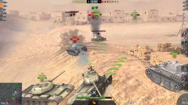 WoT Blitz training room cops and robbers #2 смотреть онлайн