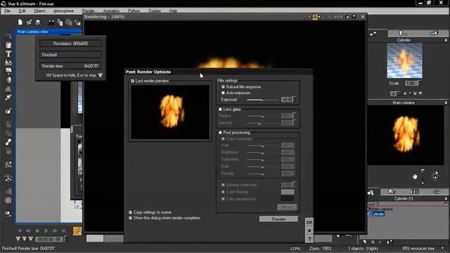 Vue 6 Fire Effects p1 | Fire Material Functions смотреть онлайн