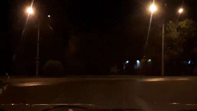 По ночному Новокузнецку на карете скорой помощи. смотреть онлайн