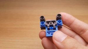 [LEGO Mini Robot Tutorial] 3 Fighter jets Combiner Transformer Mech - Odd eyes/ミニレゴ変身ロボ/미니 레고 합체로봇