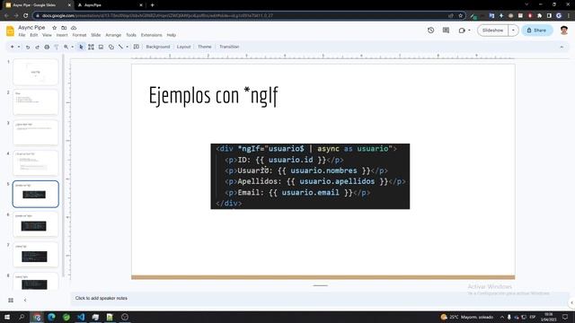Async Pipe en Angular смотреть онлайн