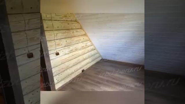 Проект деревянного дома под ключ "Бревнышкомск" (Избу-беру) смотреть онлайн