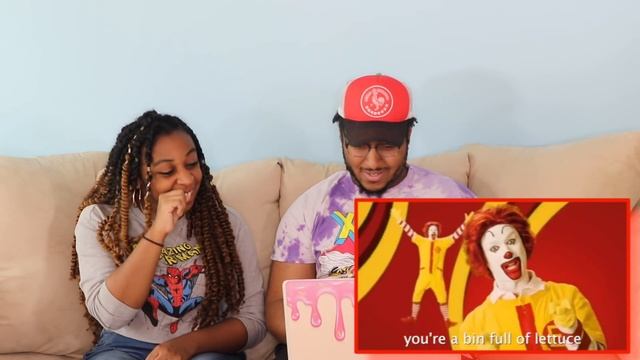 Epic Rap Battles of History "Ronald McDonald vs The Burger King" REACTION!!! смотреть онлайн