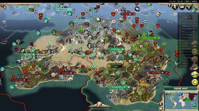 Let's Play Civilization 5: Brave New World Gameplay - AI Only World Mod [Ep 41] смотреть онлайн