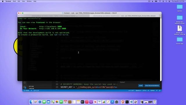 Creating a React App in Django смотреть онлайн