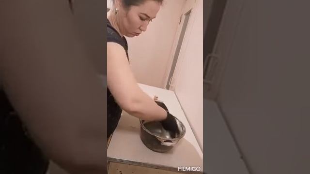 Как можно чистить казан смотреть онлайн