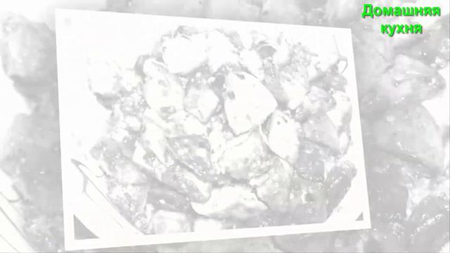 Баклажаны с грибами и чесноком. смотреть онлайн