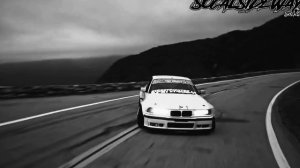 Крутой дрифт под музыку: drift bmw e36 with music
