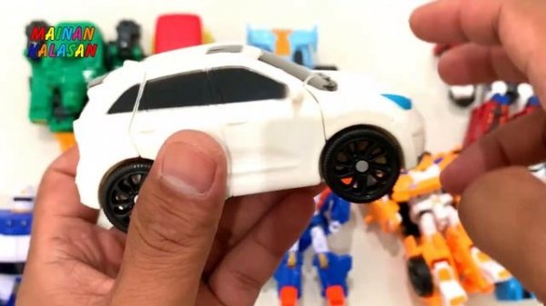 또봇 미니 10대 자동차 장난감 로봇 변신 Tobot Mini 10 Car Toys Robot Transformation Mainan Collection