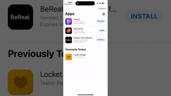 How to redeem an invitation code in TESTFLIGHT APP?